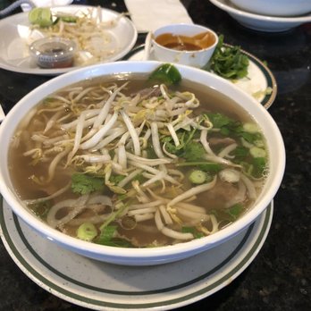 Pho 99 - Medium Rare beef pho bowl $11 - Vietnamese Near Me - Fort Myers, Florida