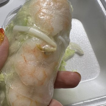 Healthy Banh Mi - One bean sprout in fresh rolls - Vietnamese Near Me - Rockwall, Texas
