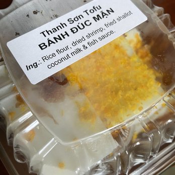 Thanh Son Tofu - Sweet and savory item. $5.50 - Vietnamese Near Me - Seattle, Washington Thanh Son Tofu - Sweet and savory item. $5.50 - Vietnamese Near Me - Seattle, Washington