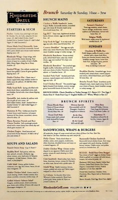 Rhodeside Grill by null