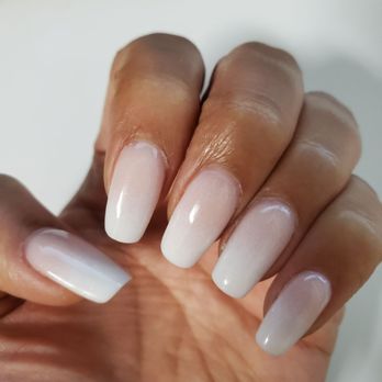 Spoil Me Nail Spa - Ombre  look by the talented Amy! I love how my natural nails look! - Nail Salons Near Me - Upland, California