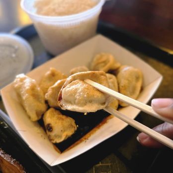 Dumpling & Noodle Cart - Pan Fried Chicken Dumplings - Noodles Near Me - Richmond, Virginia Dumpling & Noodle Cart - Pan Fried Chicken Dumplings - Noodles Near Me - Richmond, Virginia