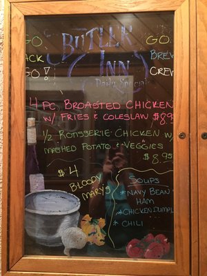 Menu photo 2 Butler Inn Butler, WI