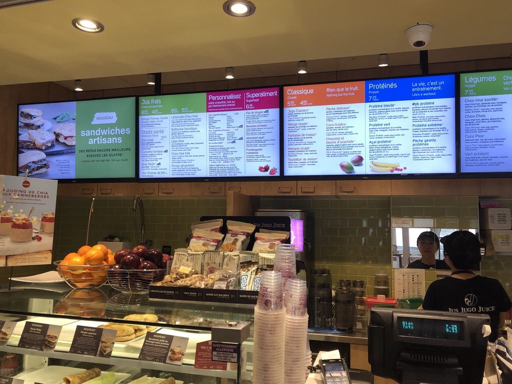 JUGO JUICE Updated September 2024 1000 Rue de la Gauchetiere O