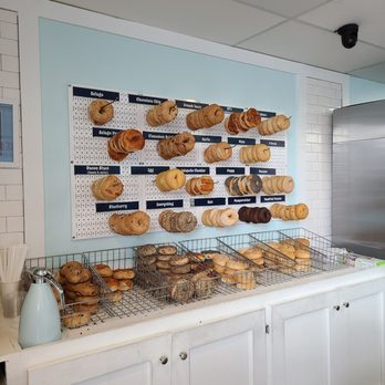 Sunrise Bagel - Bagel wall - Bagels Near Me - Surf City, North Carolina Sunrise Bagel - Bagel wall - Bagels Near Me - Surf City, North Carolina