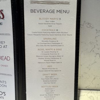 The Oyster Bar - Menu - Bars Near Me - Stateline, Nevada The Oyster Bar - Menu - Bars Near Me - Stateline, Nevada