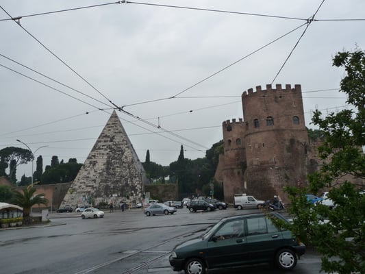 Pyramid of Caius Cestius by null