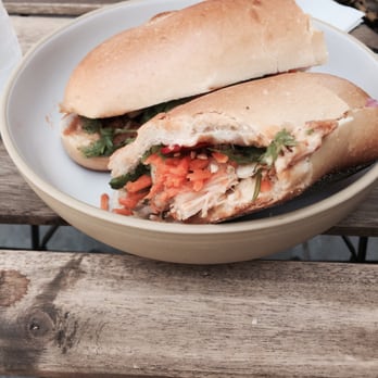 Short Grain - Curry chicken Banh mi - Coffee & Tea Near Me - Jersey City, New Jersey Short Grain - Curry chicken Banh mi - Coffee & Tea Near Me - Jersey City, New Jersey