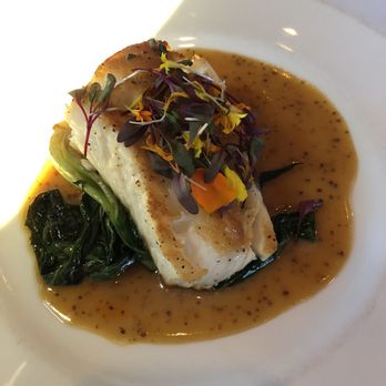21 Oceanfront - Chilean Sea Bass...yummy! - New American Near Me - Newport Beach, California