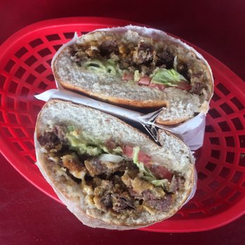 Los Panchos Taco Shop - Tostada milanesa - Tacos Near Me - Tijuana, BCN
