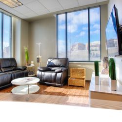 IVX Health - Leather recliners, flat screen TV, and high-speed WiFi in every room.