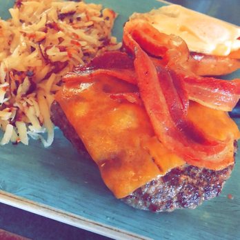 Cafe Strudel - Breakfast Burger - New American Near Me - West Columbia, South Carolina