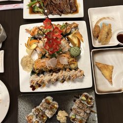 NORI Hibachi & Sushi - Filet Mignon, Sushi Maki Roll, and Special Roll