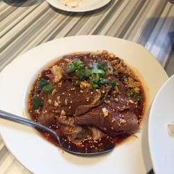 Spicy beef and ox tripe delight