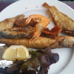Restaurant La Rascasse - Friture de poissons, délicieuse !