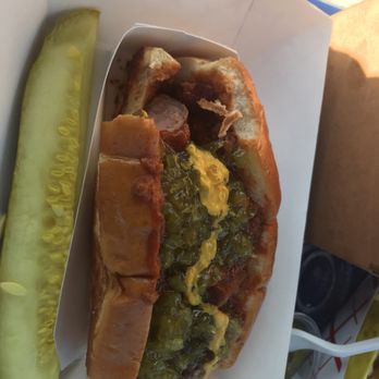 The Dog House - a hot dog and a pickle - Hot Dogs Near Me - Dennis Port, Massachusetts The Dog House - a hot dog and a pickle - Hot Dogs Near Me - Dennis Port, Massachusetts