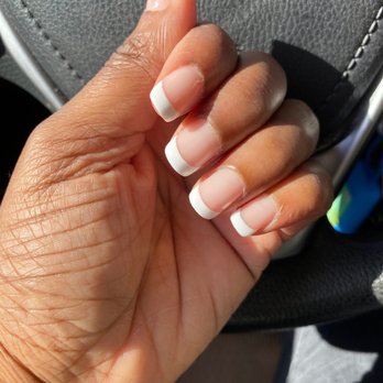 Renaissance Nails & Spa - This is Tiffany's work! Excellent job! Also, she gave a great hand massage! - Nail Salons Near Me - Rancho Cucamonga, California