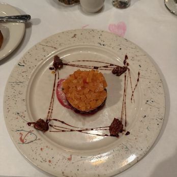 Pirogue Grille - The beet Roasted beets with Wisconsin goat cheese & spiced pecans starter. - New American Near Me - Bismarck, North Dakota Pirogue Grille - The beet Roasted beets with Wisconsin goat cheese & spiced pecans starter. - New American Near Me - Bismarck, North Dakota