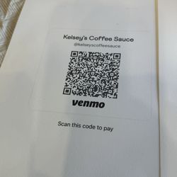 Kelsey’s Coffee Sauce - Venmo