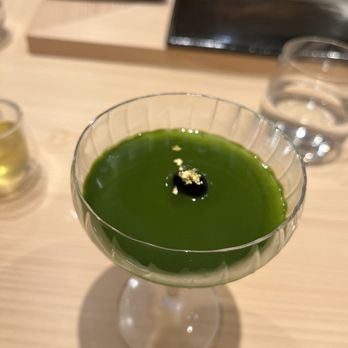 Wa Shin - Matcha panna cotta - Japanese Near Me - Boston, Massachusetts Wa Shin - Matcha panna cotta - Japanese Near Me - Boston, Massachusetts