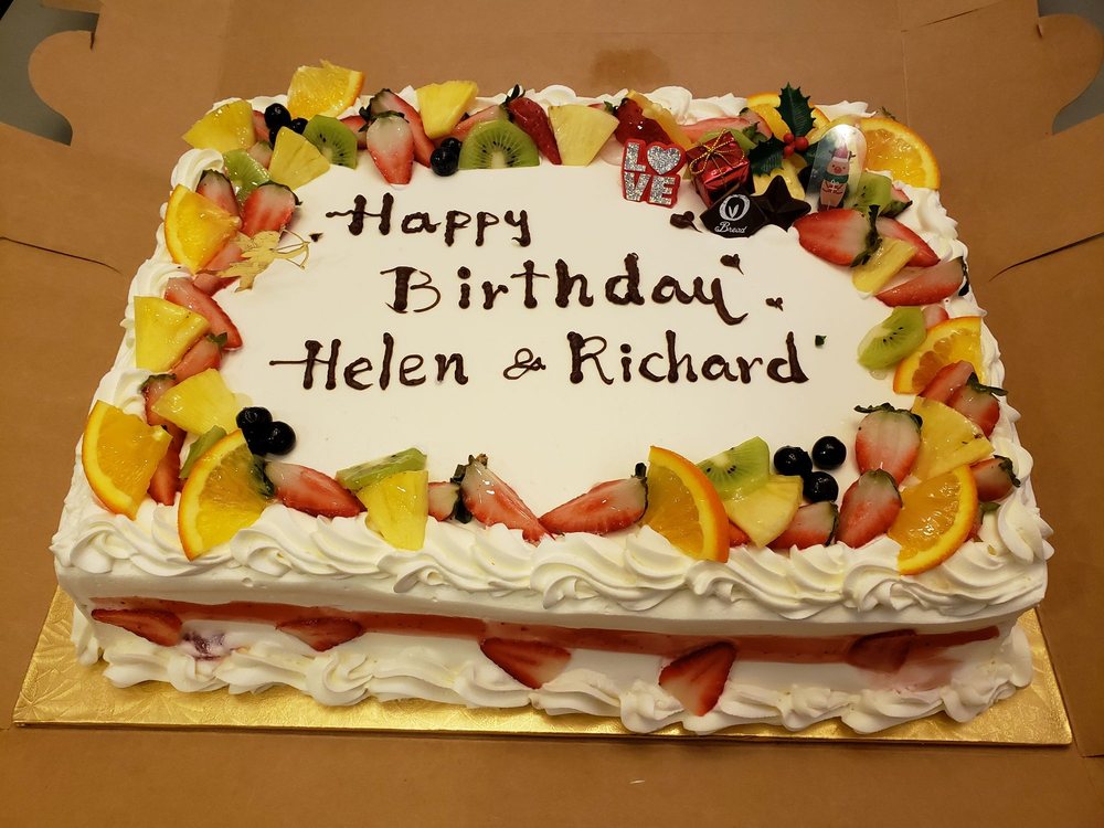 Strawberry Yogurt with Extra Fruit Half Sheet Yelp