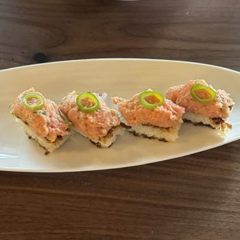 Sushi Katsu-ya - spicy tuna crispy rice - Japanese Near Me - Encino, California Sushi Katsu-ya - spicy tuna crispy rice - Japanese Near Me - Encino, California