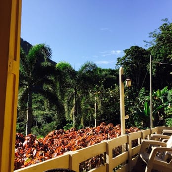 Casa Grande Mountain Retreat - View while eating breakfast outside - Hotels Near Me - Utuado, Puerto Rico