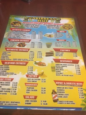 Menu photo 3 Caribbean Hut Charlotte, NC Menu photo 3 Caribbean Hut Charlotte, NC