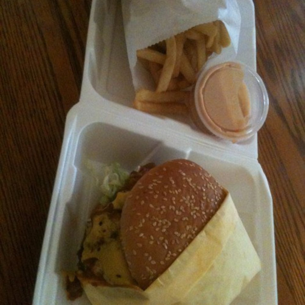 Bad Boy Burgers 2 - Bad boy burger, fries, and fry sauce - Burgers Near Me - Boise, Idaho Bad Boy Burgers 2 - Bad boy burger, fries, and fry sauce - Burgers Near Me - Boise, Idaho