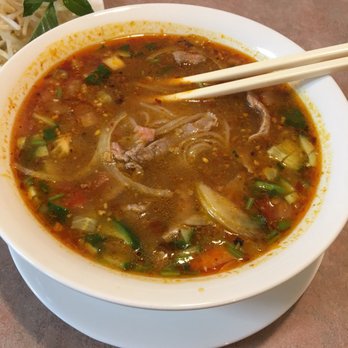 Red Brick Wall - Beef satay soup - Vietnamese Near Me - St Albert, Alberta Red Brick Wall - Beef satay soup - Vietnamese Near Me - St Albert, Alberta