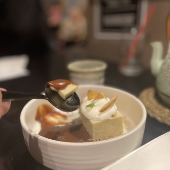 Hanuman Thai Eatery - Banana Pudding: worth coming back for! - Thai Near Me - Costa Mesa, California
