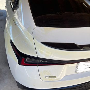 All Auto Collision & Paint - Acid damage to rear - Body Shops Near Me - San Bernardino, California