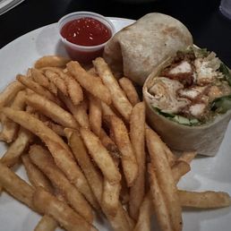 Buffalo chicken wrap