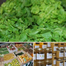 Marché biologique - Petite sélection de produits du marché bio place Comette... (Crédit photo : MtonMarché)