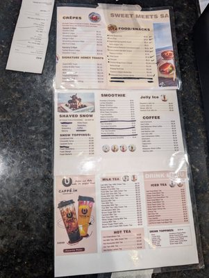 Menu photo 5 CAFFE iN Plano, TX