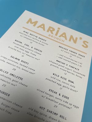 Marian’s by null