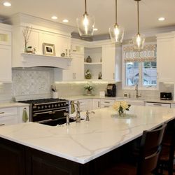 Standard Tile - Edison NJ - Kitchen Renovation with Standard Tile Marble and Subway Tiles