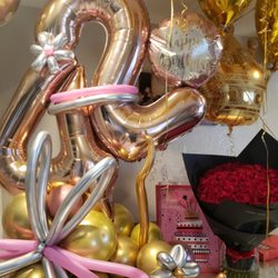 Mayali's Party Supply - Globos de número.