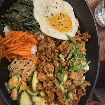 Lazy Dog Restaurant & Bar - Korean Ribeye Bibimbap* - New American Near Me - Plano, Texas