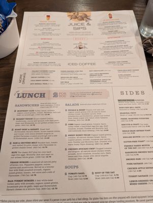 Menu photo 2 First Watch Winter Park, FL
