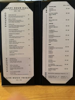 Menu photo 6 Koloa Pizza Kitchen + Bar Koloa, HI Menu photo 6 Koloa Pizza Kitchen + Bar Koloa, HI