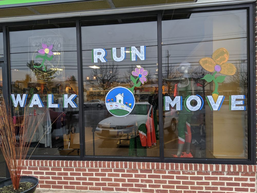 The Running Place Logo
