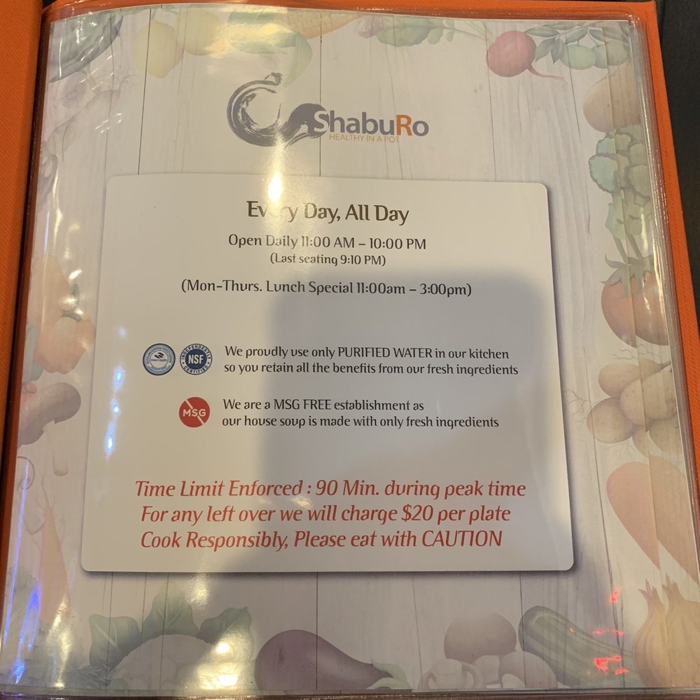 ShabuRo - Menu - Hot Pot Near Me - Palisades Park, New Jersey ShabuRo - Menu - Hot Pot Near Me - Palisades Park, New Jersey