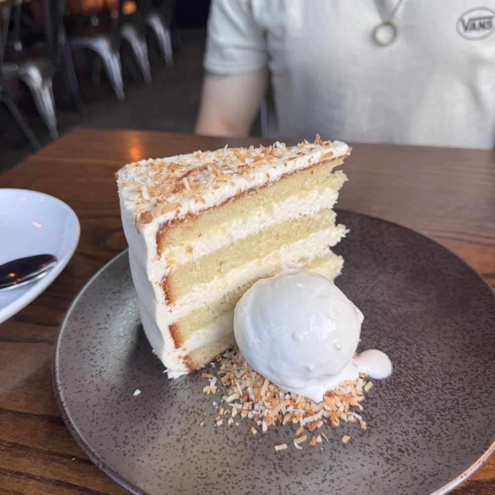 Ukiah - Coconut Cake (homemade ice cream too) - Japanese Near Me - Asheville, North Carolina Ukiah - Coconut Cake (homemade ice cream too) - Japanese Near Me - Asheville, North Carolina
