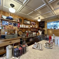Chuckwagon Cafe - The bar countertop area (where all the TikTok's start, lol)