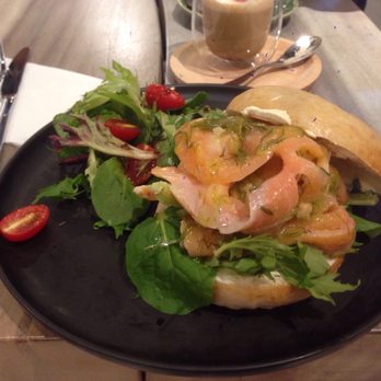 The Missing Piece - Smoked salmon cream cheese bagel - International Near Me - Hong Kong, HK The Missing Piece - Smoked salmon cream cheese bagel - International Near Me - Hong Kong, HK