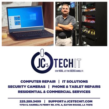 JCs Tech IT - IT Services & Computer Repair Near Me - Baton Rouge, Louisiana