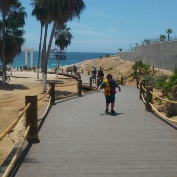 Bahía Chileno - Newly constructed walkway to the beach.  Quick 2 minute walk. - Beaches Near Me - Cabo San Lucas, BCS
