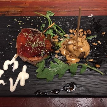 Cerveceria Sento - Bacon lollipop - Tapas Bars Near Me - Alicante, V Cerveceria Sento - Bacon lollipop - Tapas Bars Near Me - Alicante, V