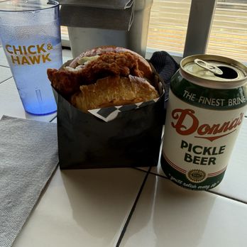 Chick & Hawk - Perfect pairing with this sandwich. - Cocktail Bars Near Me - Encinitas, California